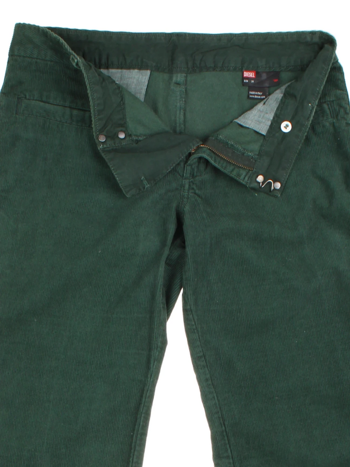 Y2K Diesel Low Rise Cord Flares (Size XL)