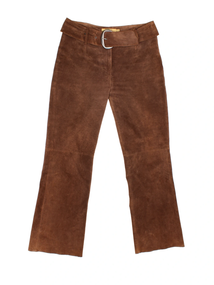 ARMA Low Rise Suede Flares (Size XXL)