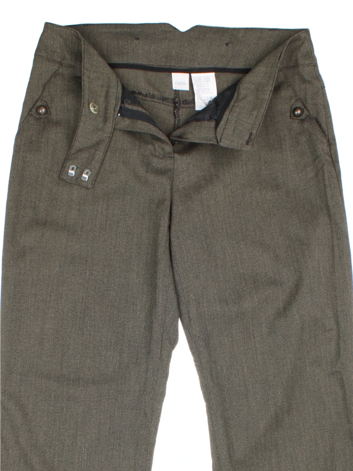Y2K Low Rise Trousers (Size L)