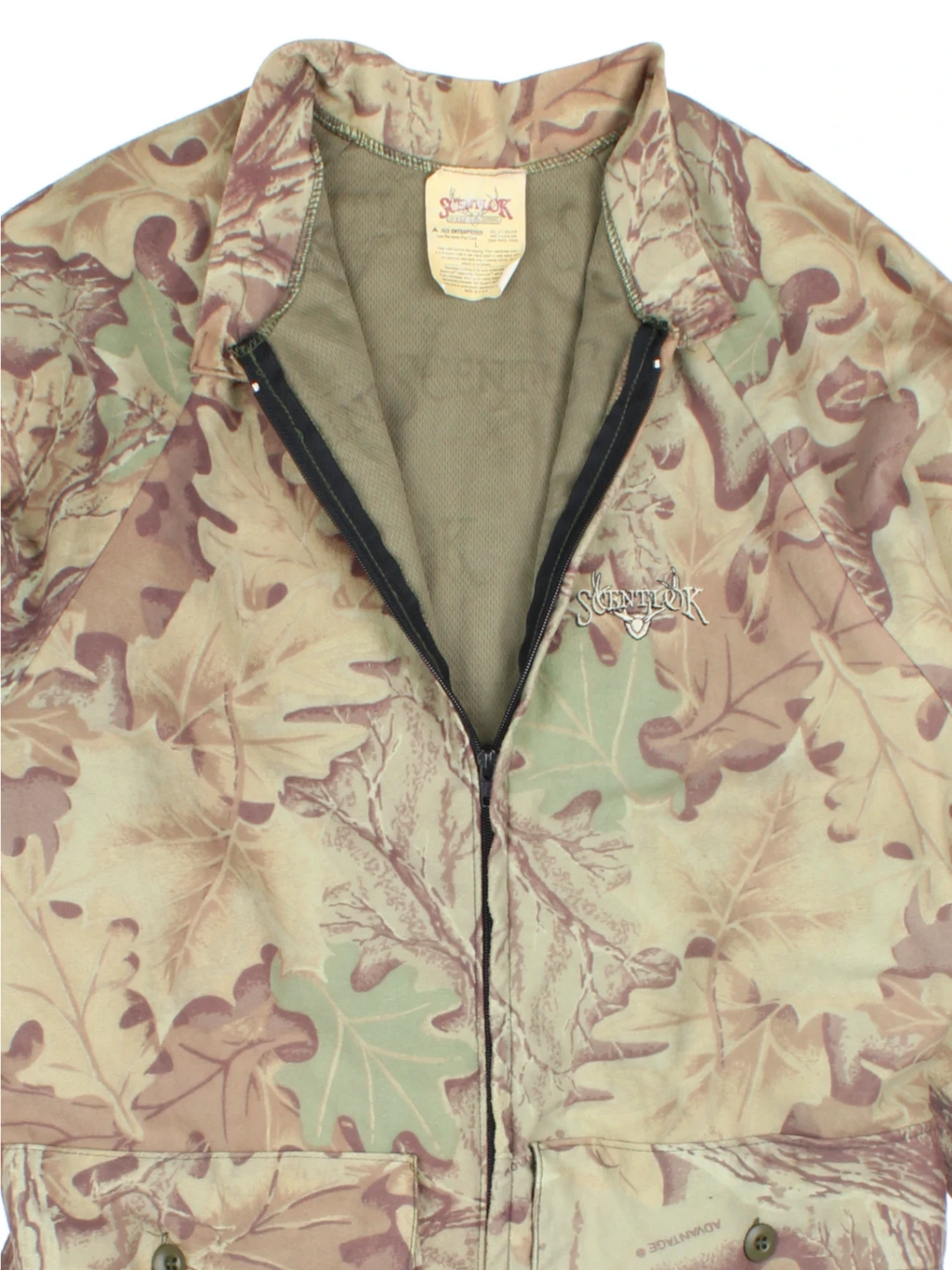 Real Tree Camo Hunting Jacket (Size M)