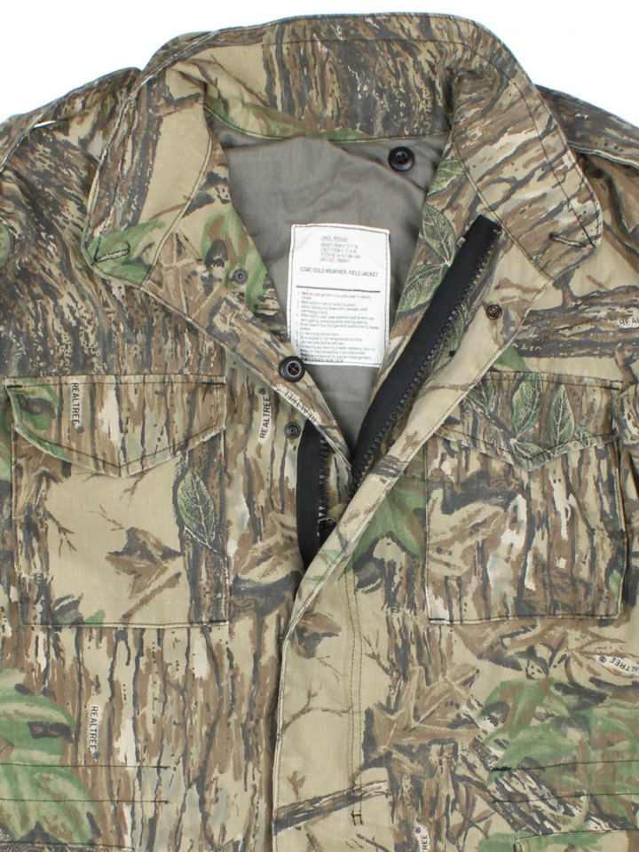 Vintage Real Tree Camouflage Field Jacket (Size L)