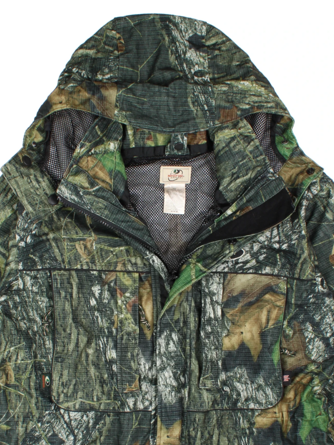 Mossy Oak Camo Hunting Jacket (Size L)