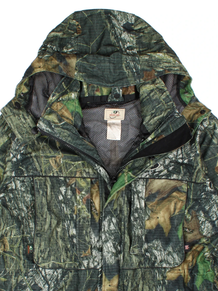 Mossy Oak Camo Hunting Jacket (Size L)