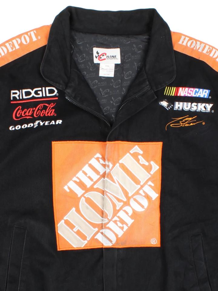 Chase Authentics Tony Stewart NASCAR Racing Jacket (Size XXL) - VintageFolk