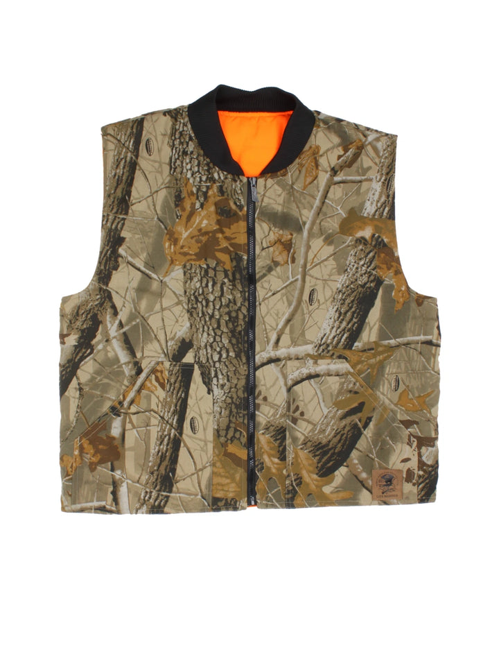 Reversible Camo Real Tree Gilet (Size L)