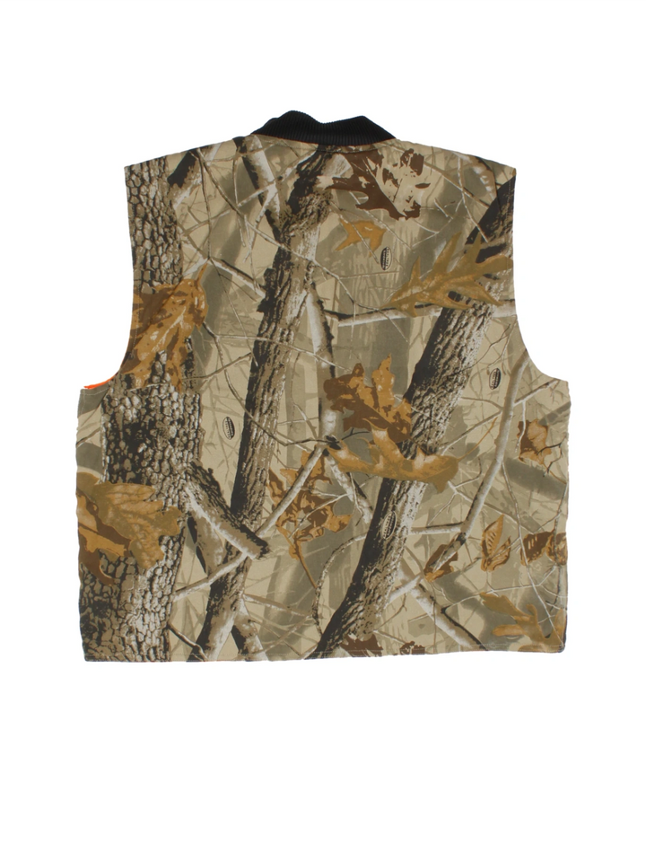 Reversible Camo Real Tree Gilet (Size L)