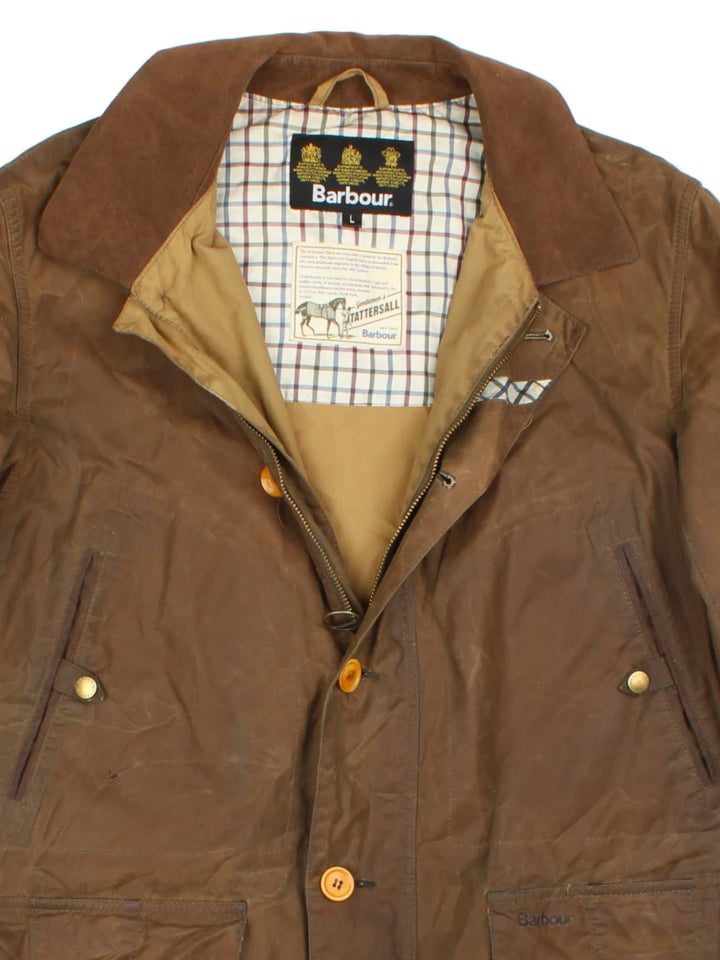Barbour Waxed Jacket (Size L)