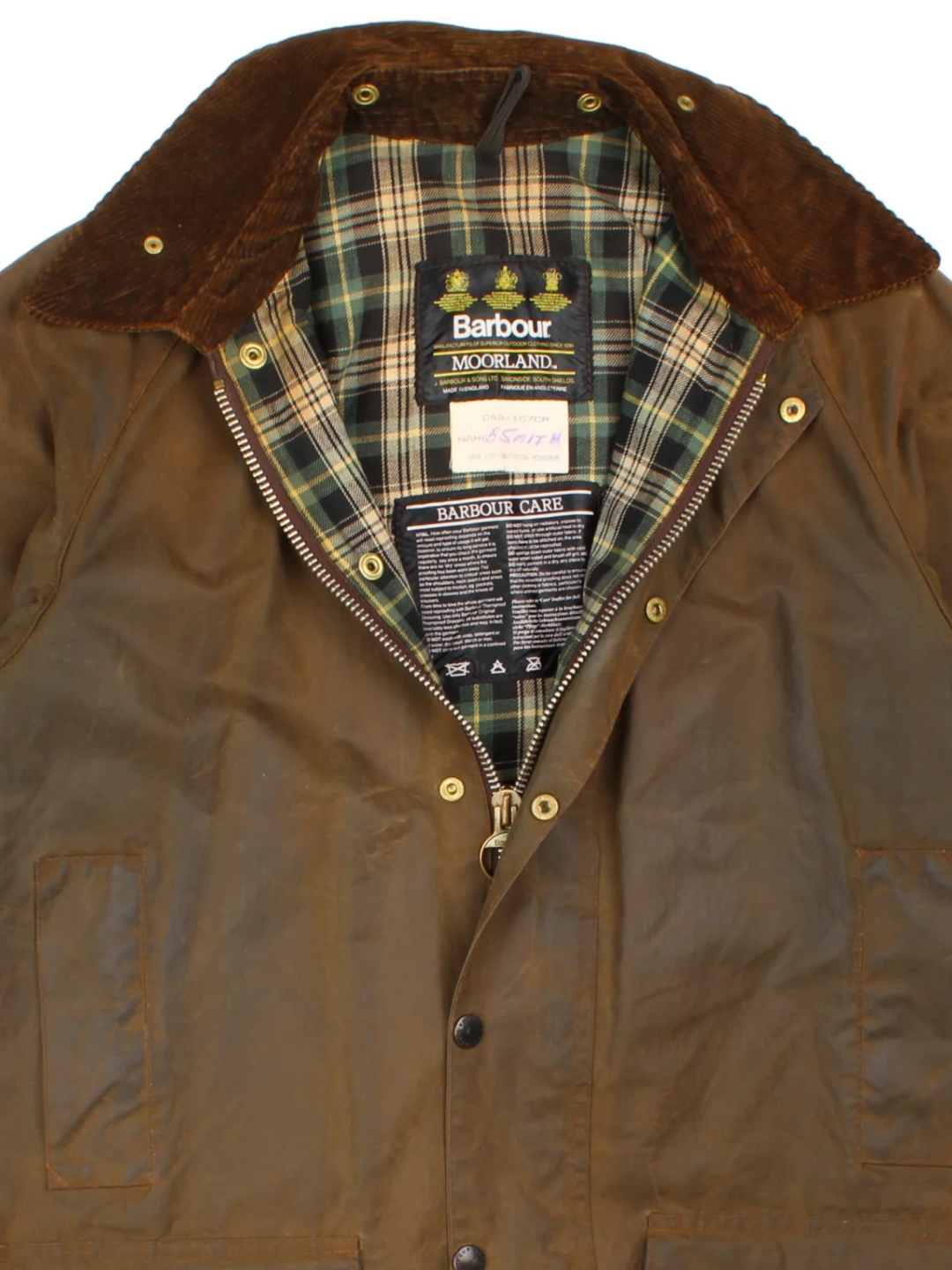 Barbour A2 CLASSIC MOORLAND ダークブラウンジャケット 00's Barbour Barbour A2 CLASSIC MOORLAND ダークブラウンジャケット 00's Barbour