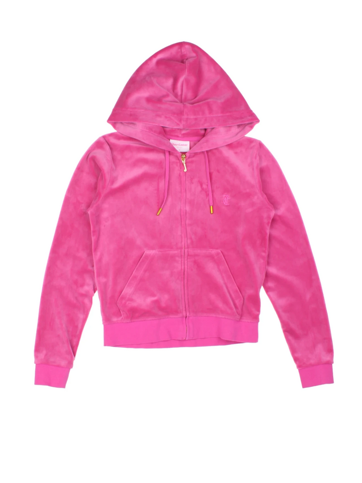 Y2K Juicy Couture Velour Hoodie (Size S)