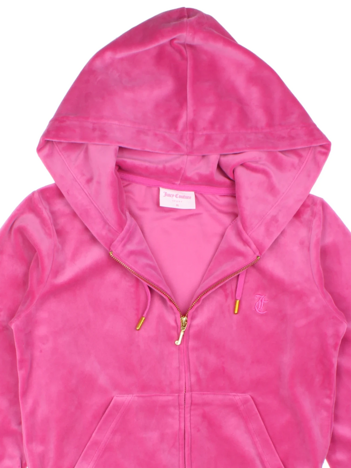 Y2K Juicy Couture Velour Hoodie (Size S)