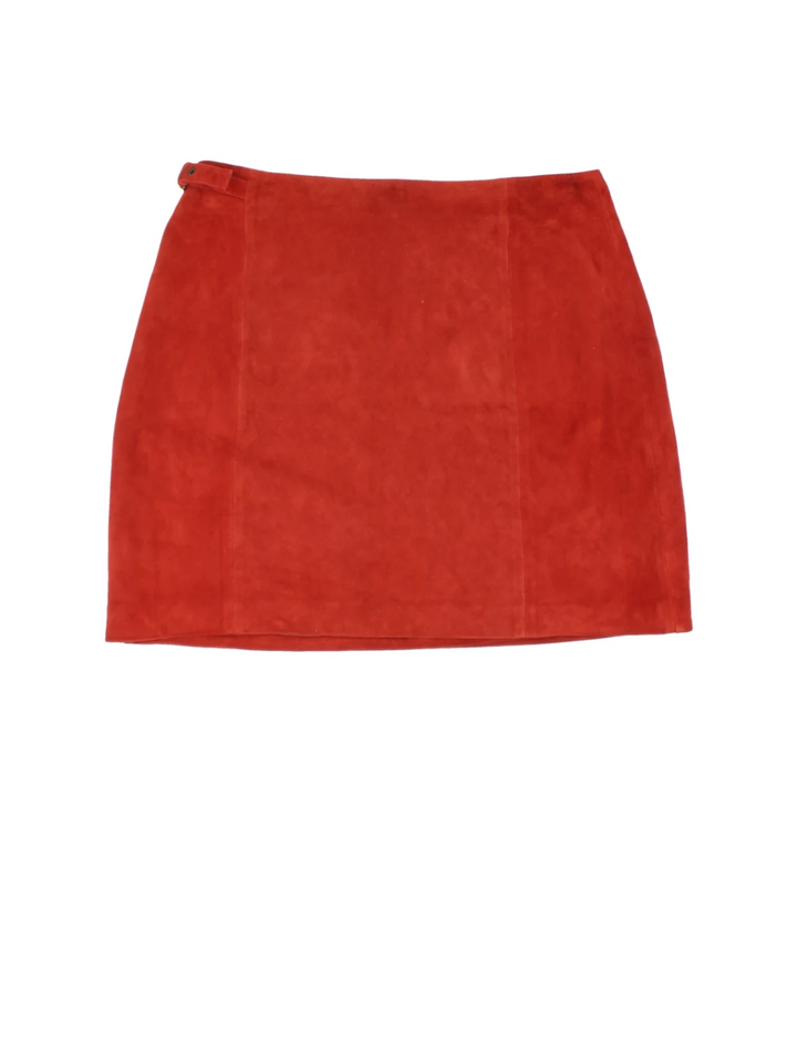 90's Timberland Suede Mini Skirt (Size XXL)