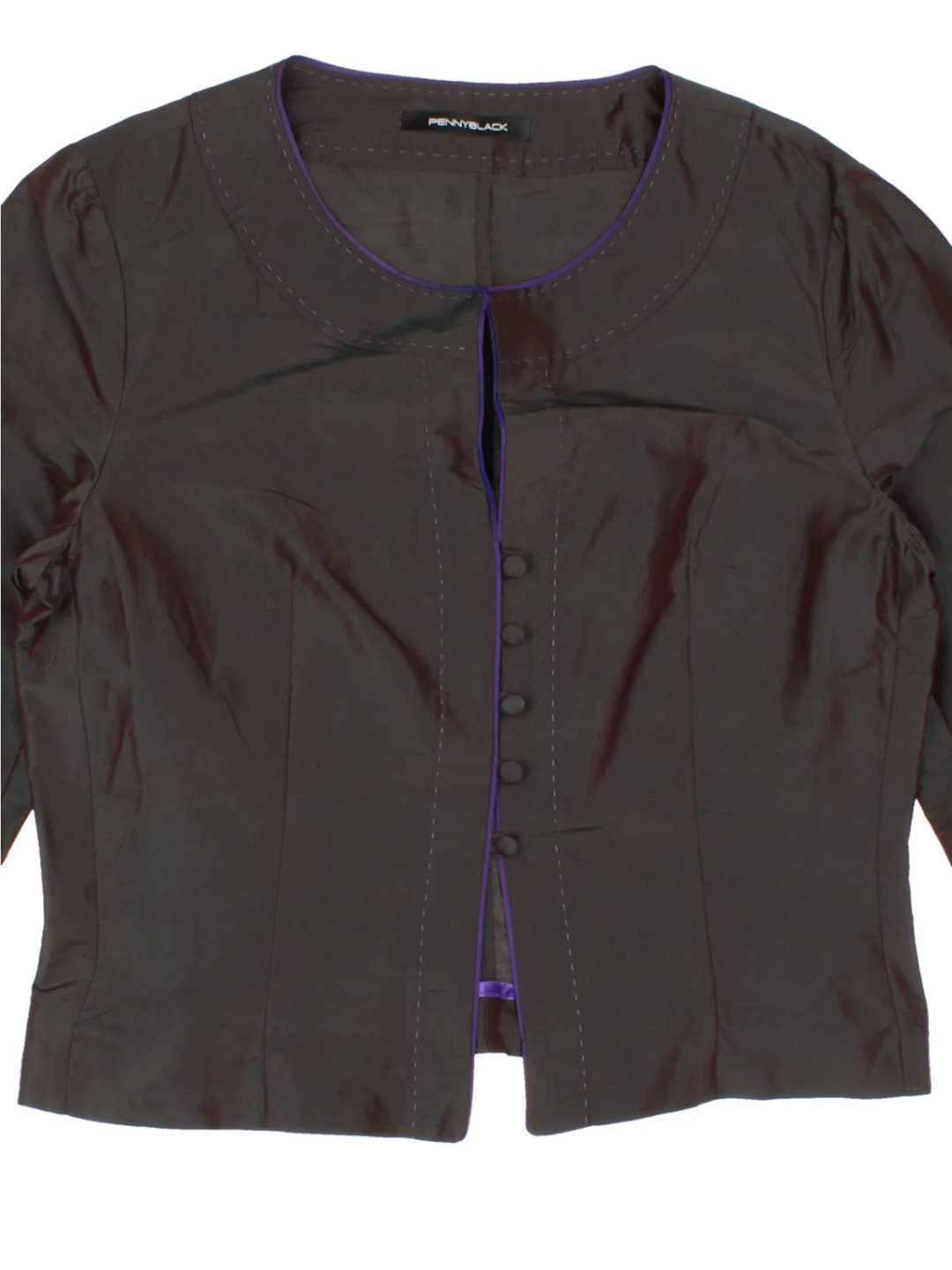 Y2K Button Up Bolero Top (Size M)