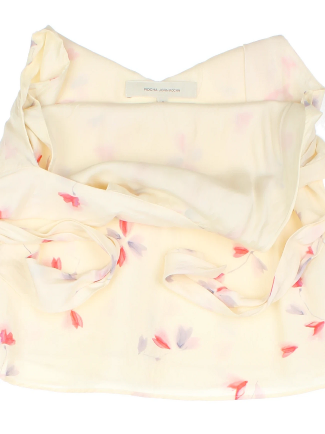 Y2K Rocha John Rocha Floral Top (Size XS)