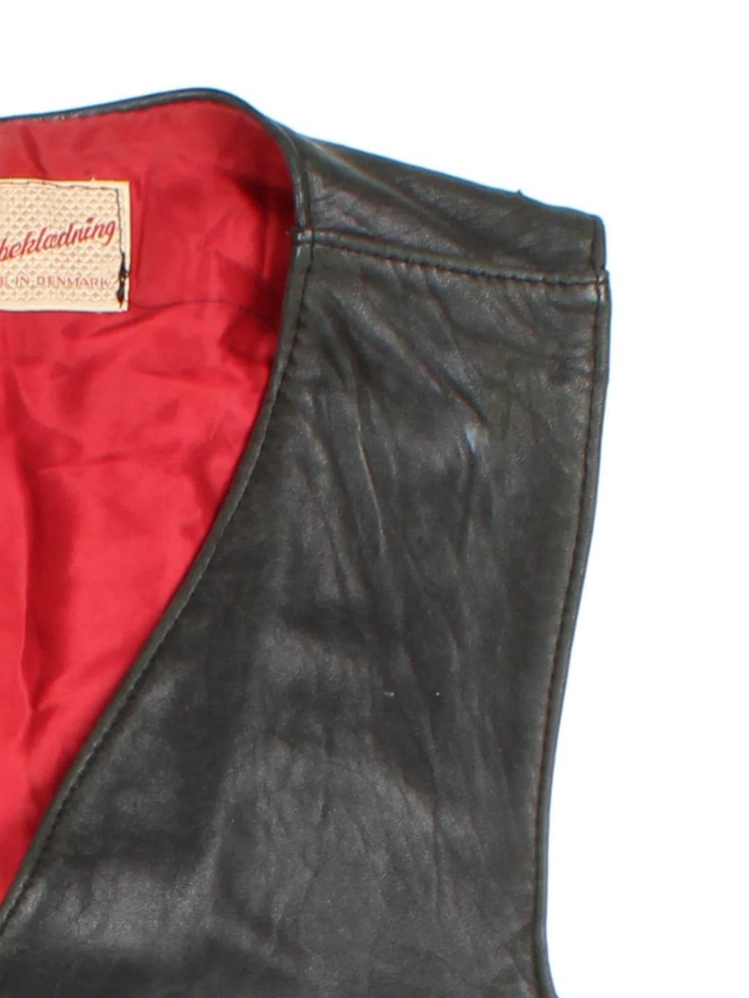 Western Leather Vest (Size XS)