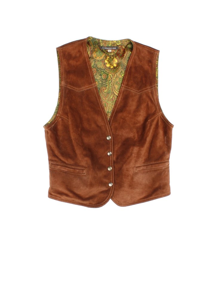 70's Suede Vest (Size XS)