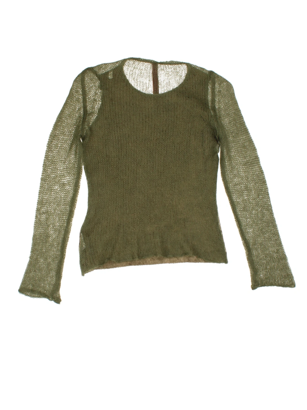 Y2K Knit Mesh Jumper (Size M)