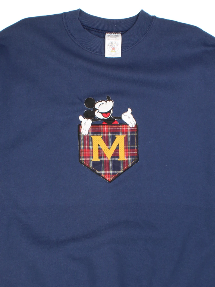 90's Disney Mickey Mouse Sweatshirt (Size XL)