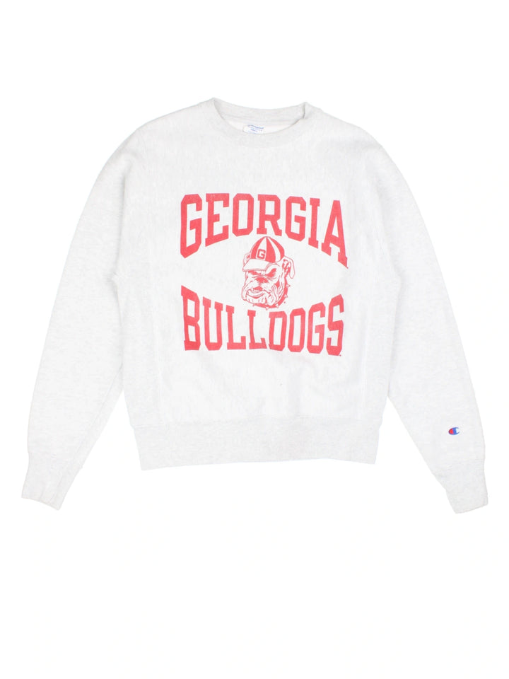 Champion University Of Georgia Bulldogs Sweatshirt (Size S)