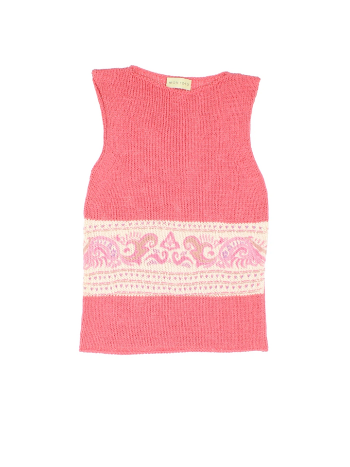 Y2K Knitted Vest (Size S)