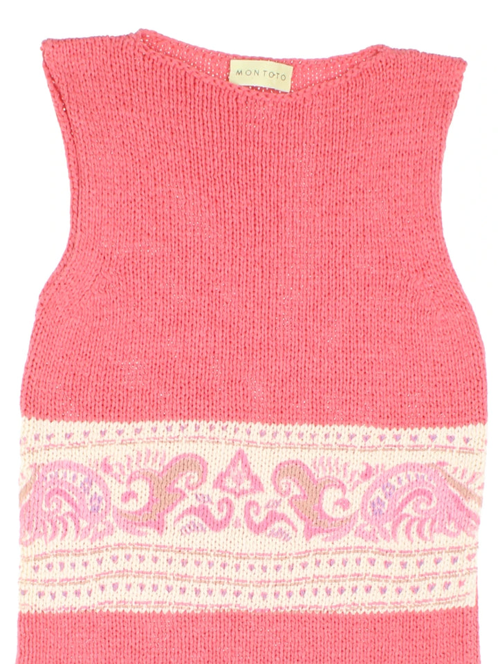 Y2K Knitted Vest (Size S)