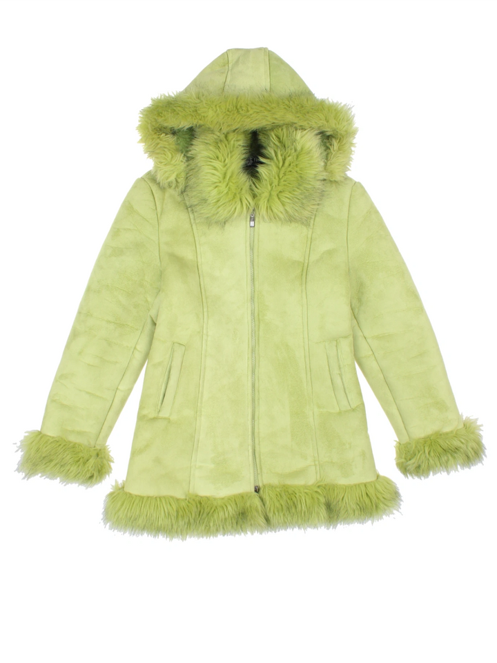 Y2K Afghan Coat (Size XXS)