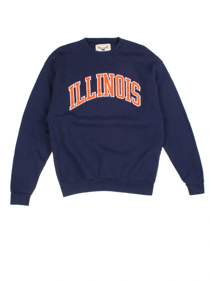 90's Vintage Oarsman Illinois Sweatshirt (Size M)