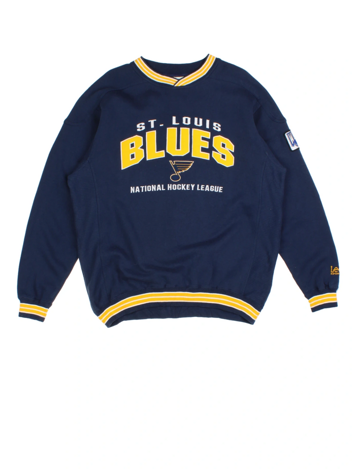 Lee Sport Sweater Navy 90's Style (Size L)