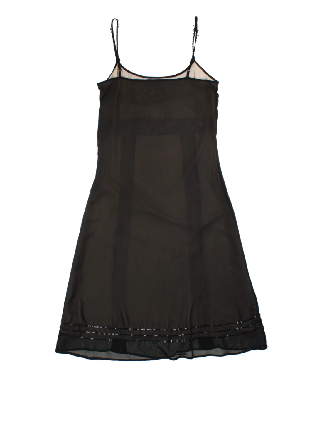Y2K Embellished Fransa Midi Dress (Size XXS)