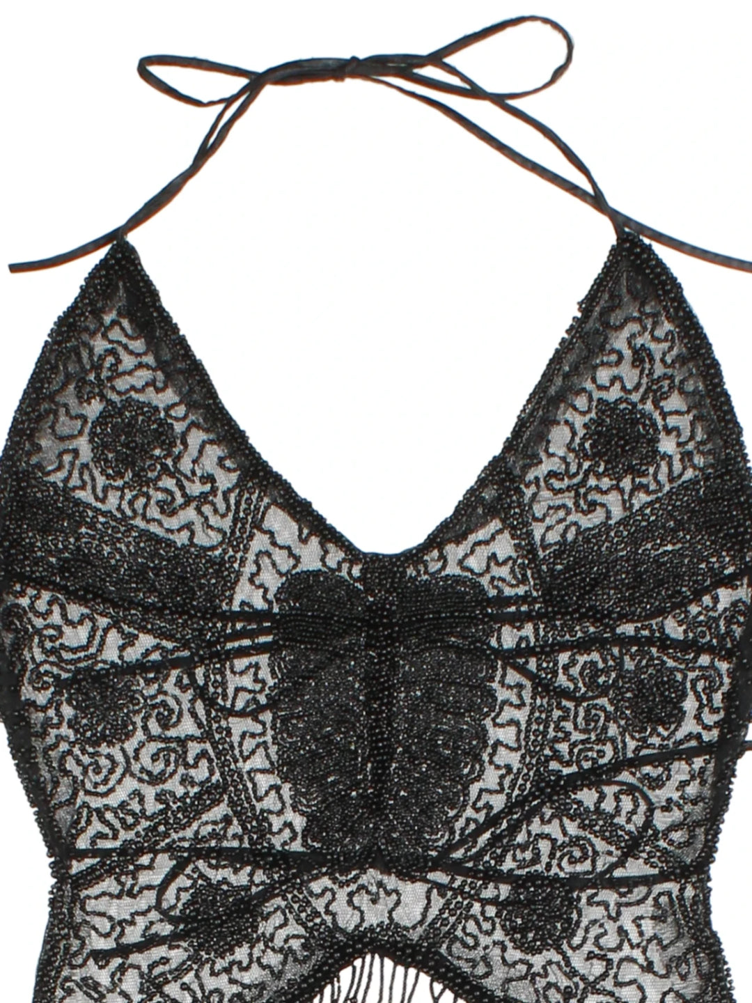 Y2K Butterfly Halter Top (Size XXS)