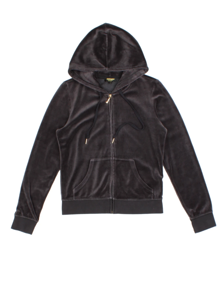 Juicy Couture Y2K Peace Velour Hoodie (Size M)