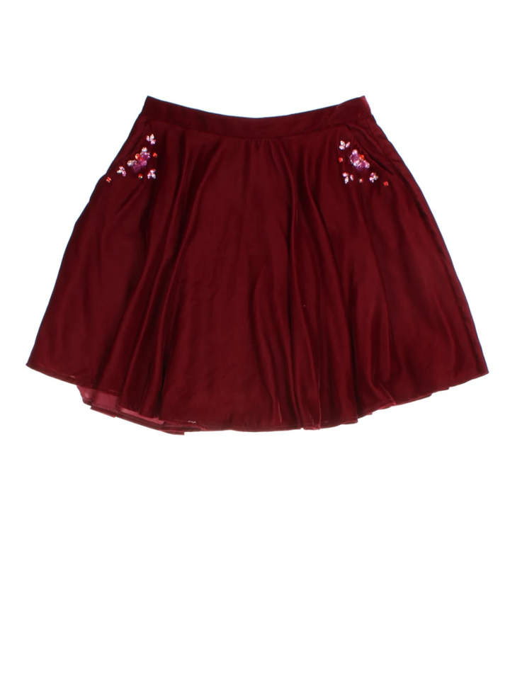 Lavin Velvet Skirt (Size M)