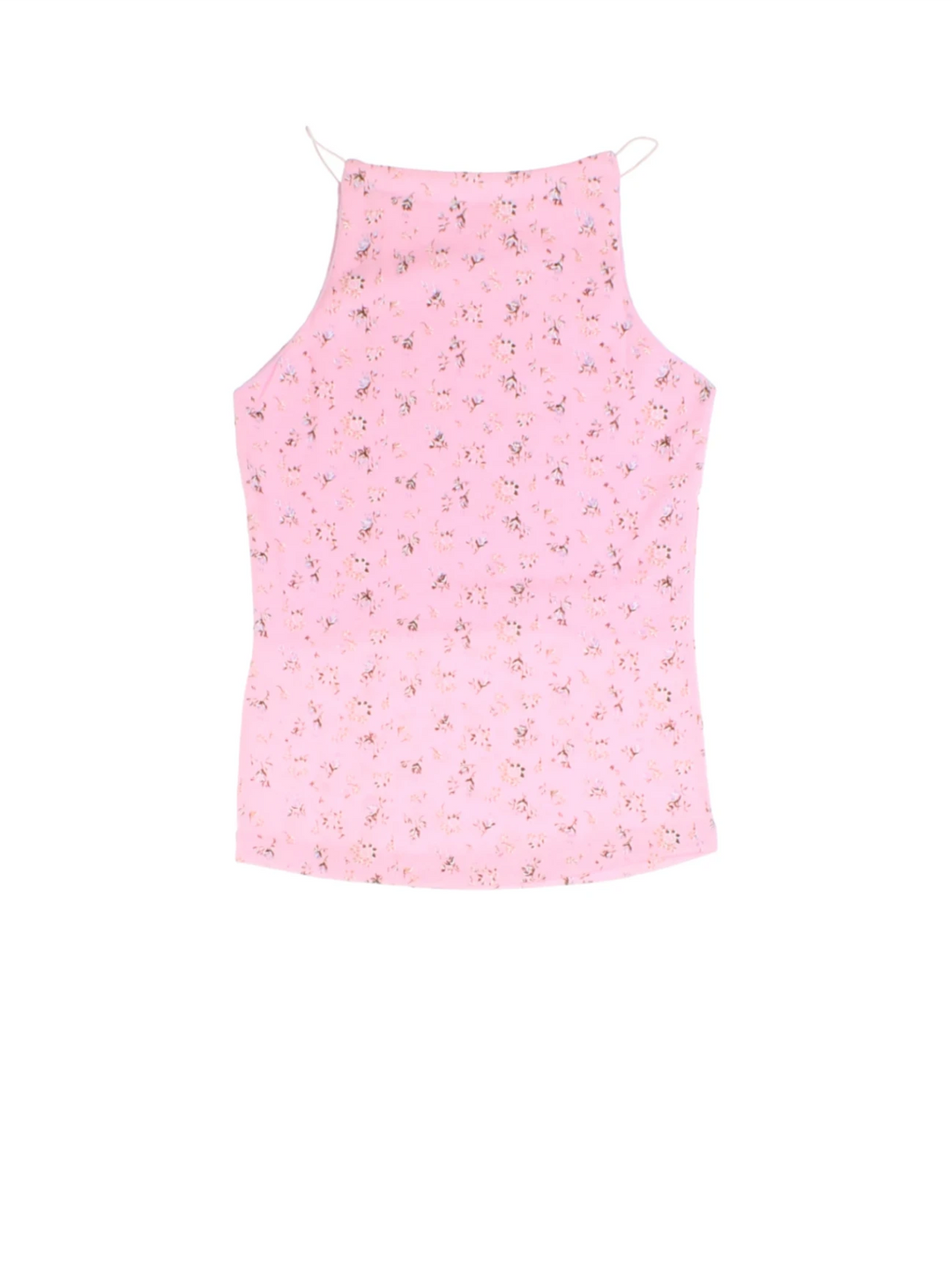 Y2K Floral Vest (Size XXS)