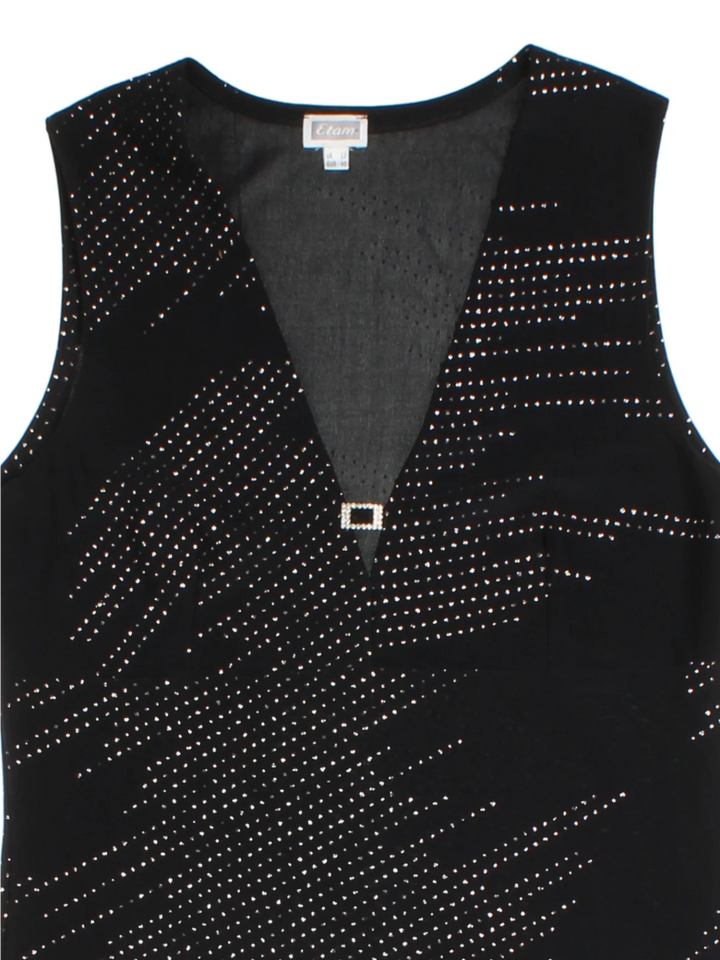 Y2K Beaded Top (Size M)