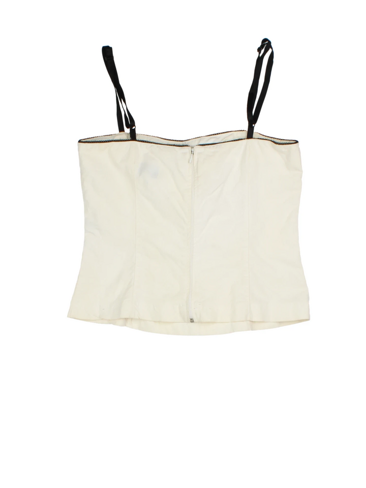 Y2K Dolce & Gabbana Strappy Top (Size S)