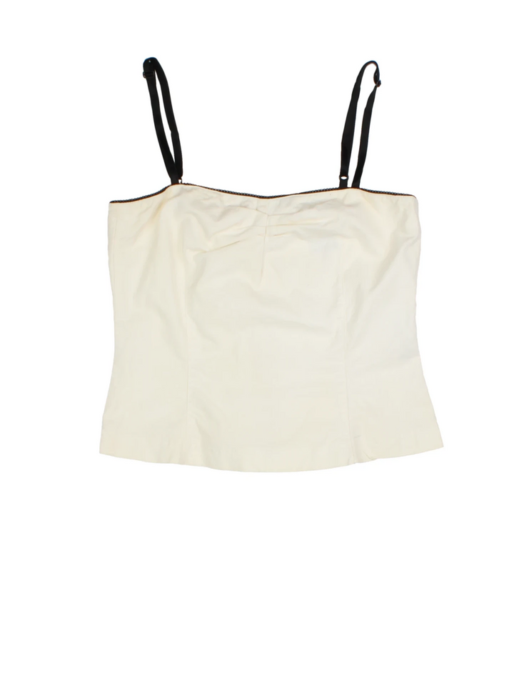 Y2K Dolce & Gabbana Strappy Top (Size S)