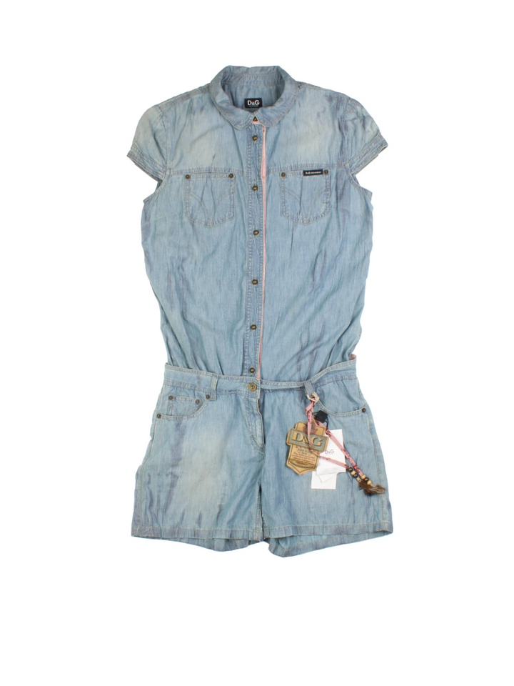 Dolce & Gabbana Denim Jumpsuit (Size M)