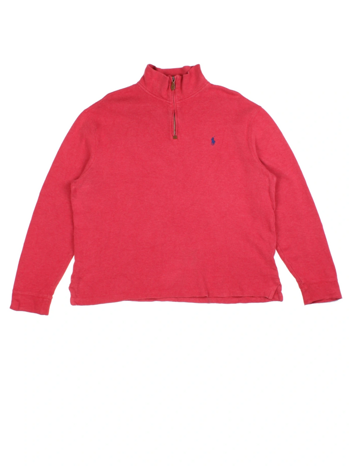 Ralph Lauren Knitwear Jumper 1/4 Zip (Size L)
