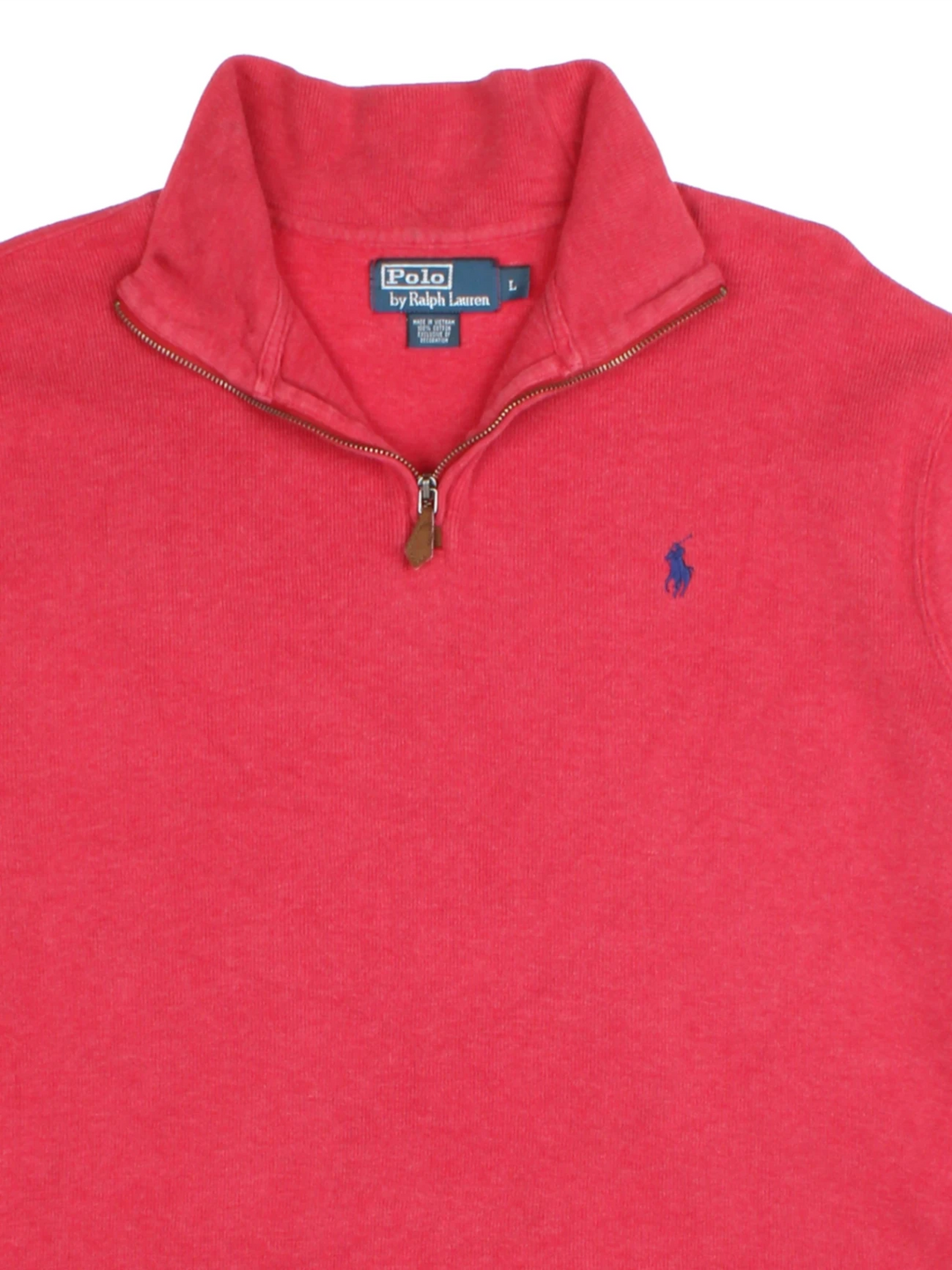 Ralph Lauren Knitwear Jumper 1/4 Zip (Size L)