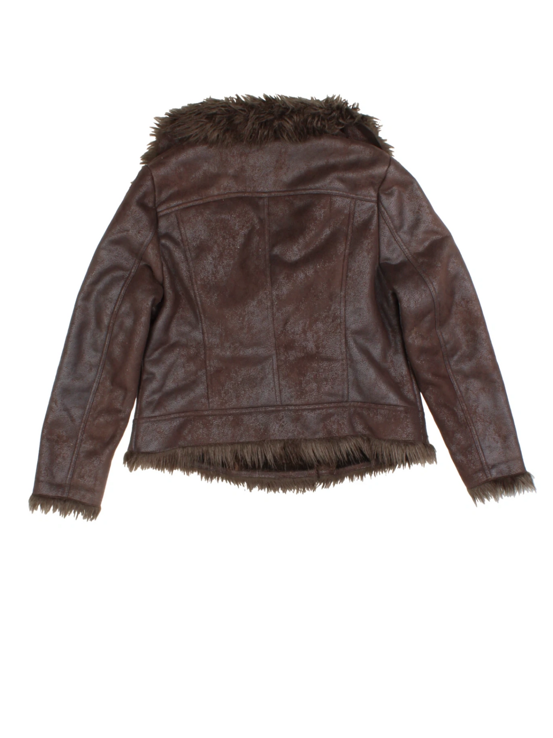 Wallis Shearling Biker Jacket (Size M)