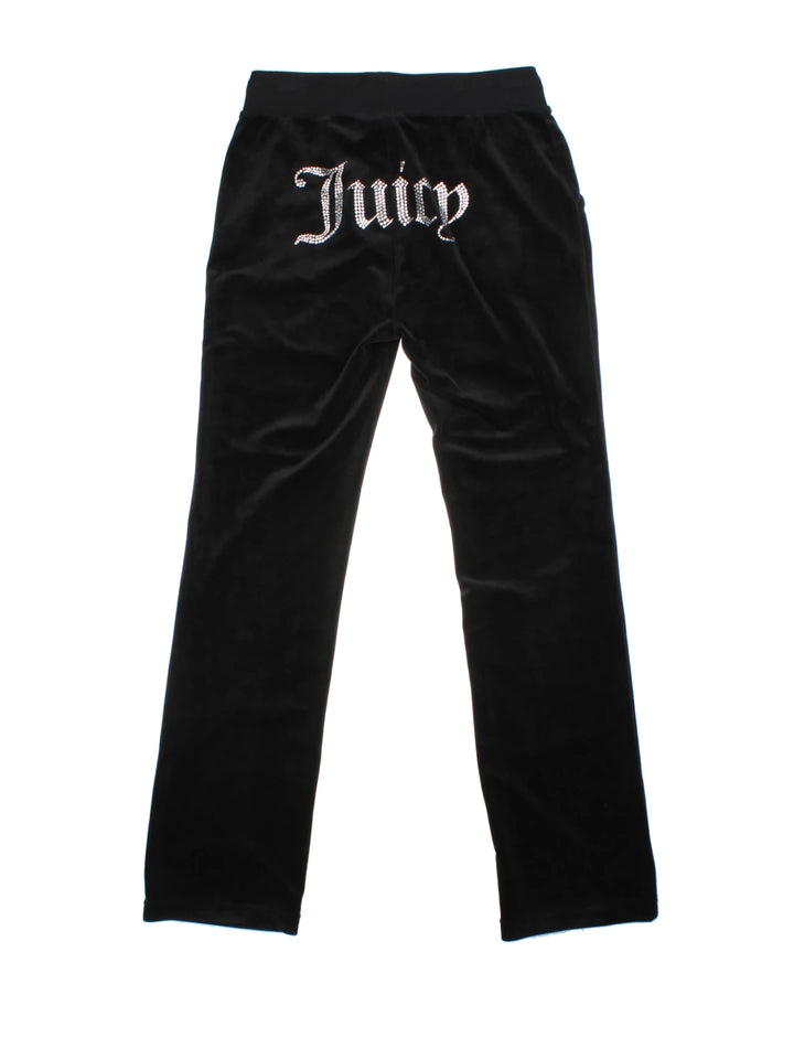 Y2K Juicy Couture Velour Tracksuit Bottoms (Size M)