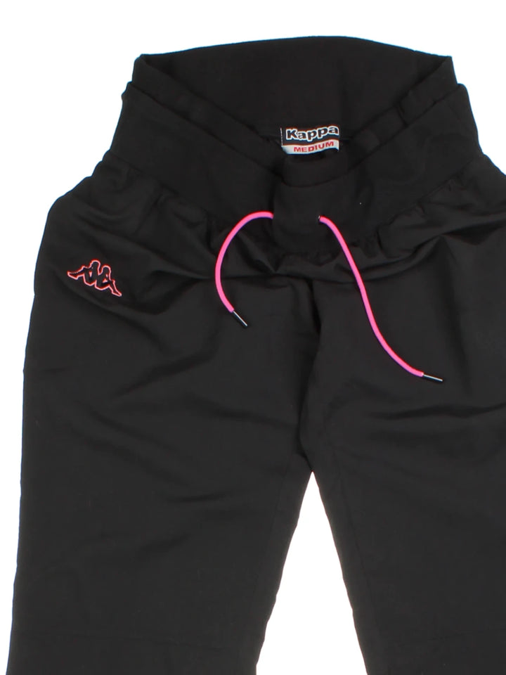 Kappa Tracksuit Bottoms Y2K Sportswear (Size S)