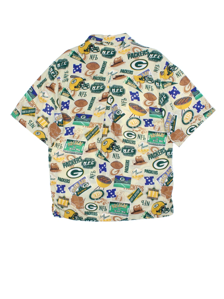 NFL Green Bay Packers Hawaiian Shirt (Size M)