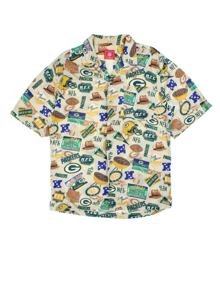 NFL Green Bay Packers Hawaiian Shirt (Size M)