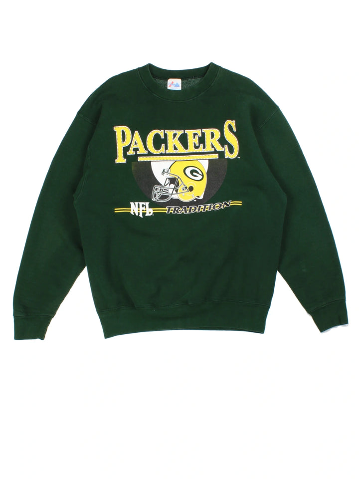90's Majestic Green Bay Packers NFL Sweatshirt (Size L)