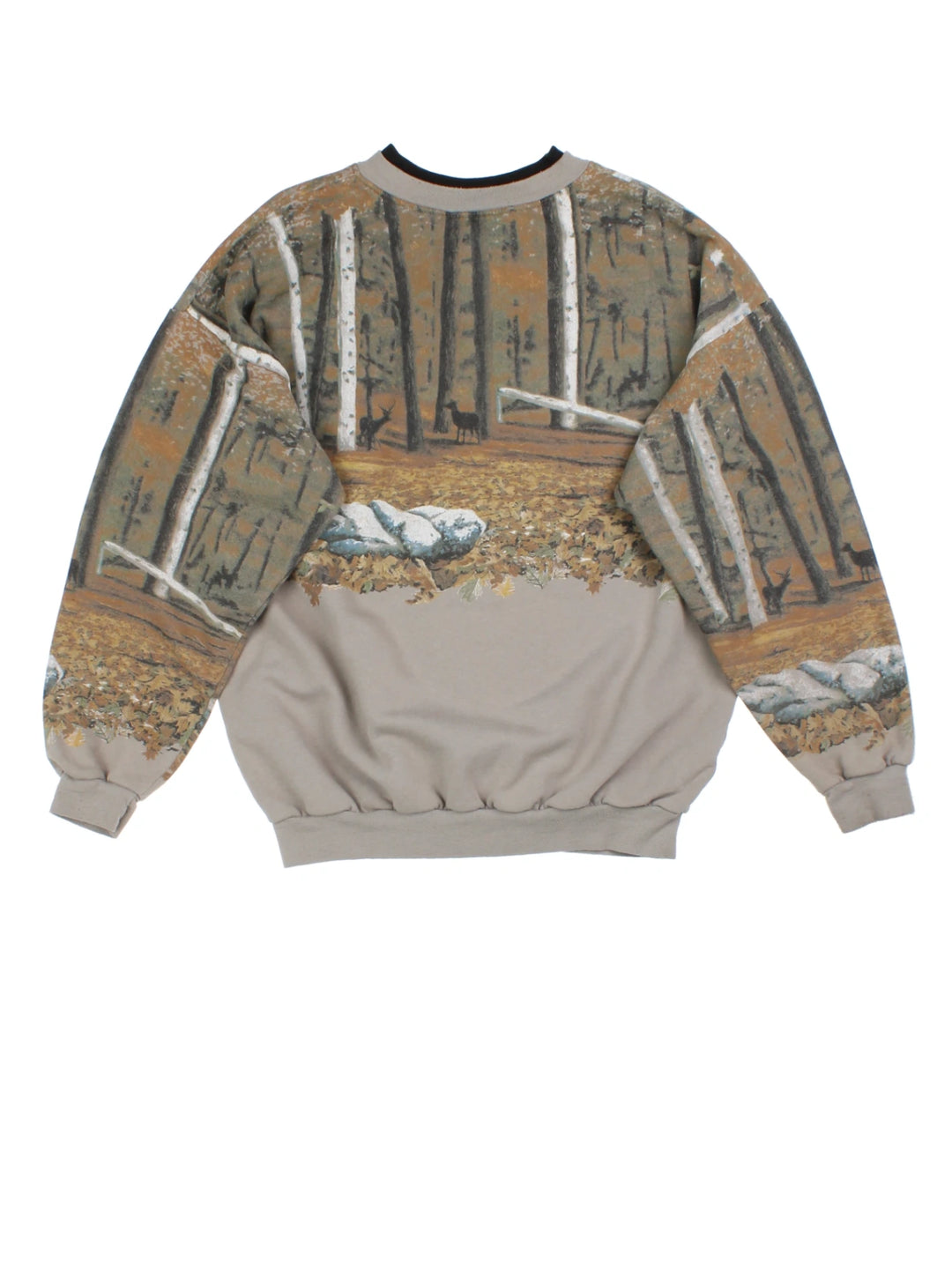 Vintage Deer Sweatshirt (Size L)