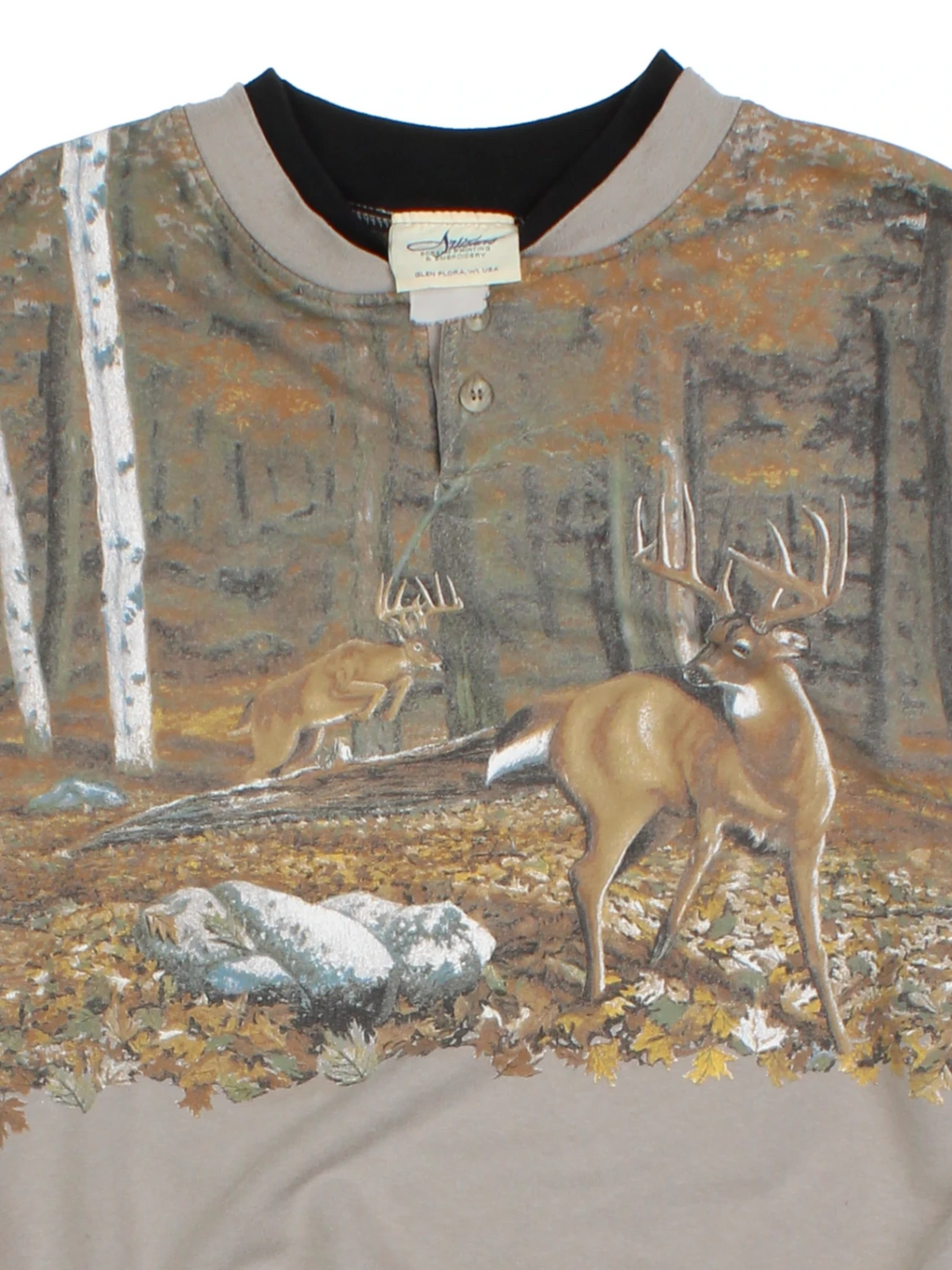 Vintage Deer Sweatshirt (Size L)
