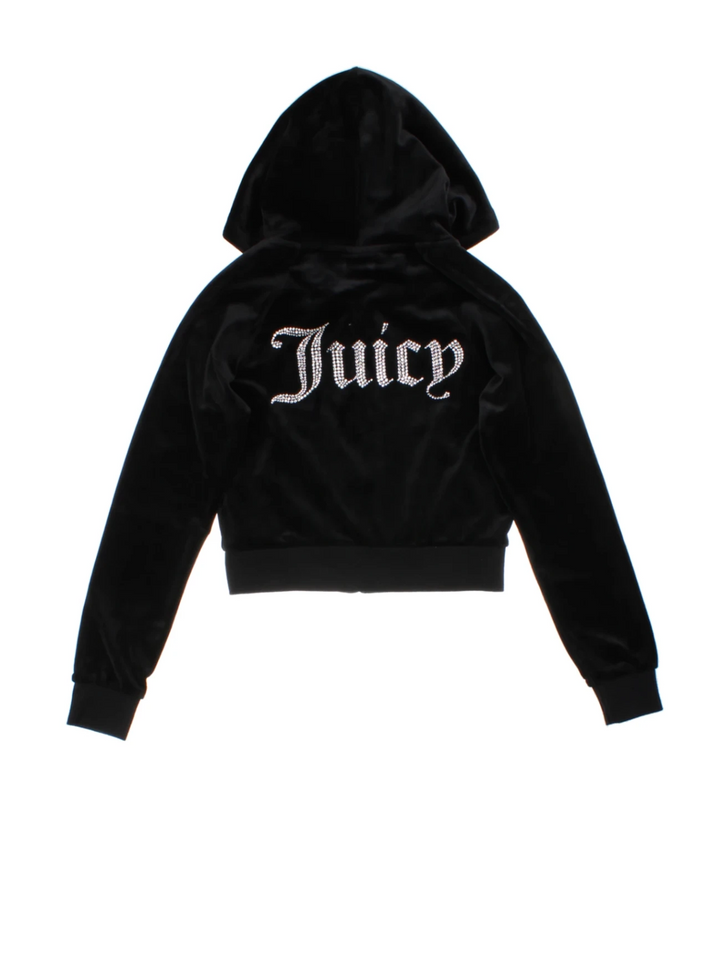 Juicy Couture Velour Hoodie Y2K (Size XS)