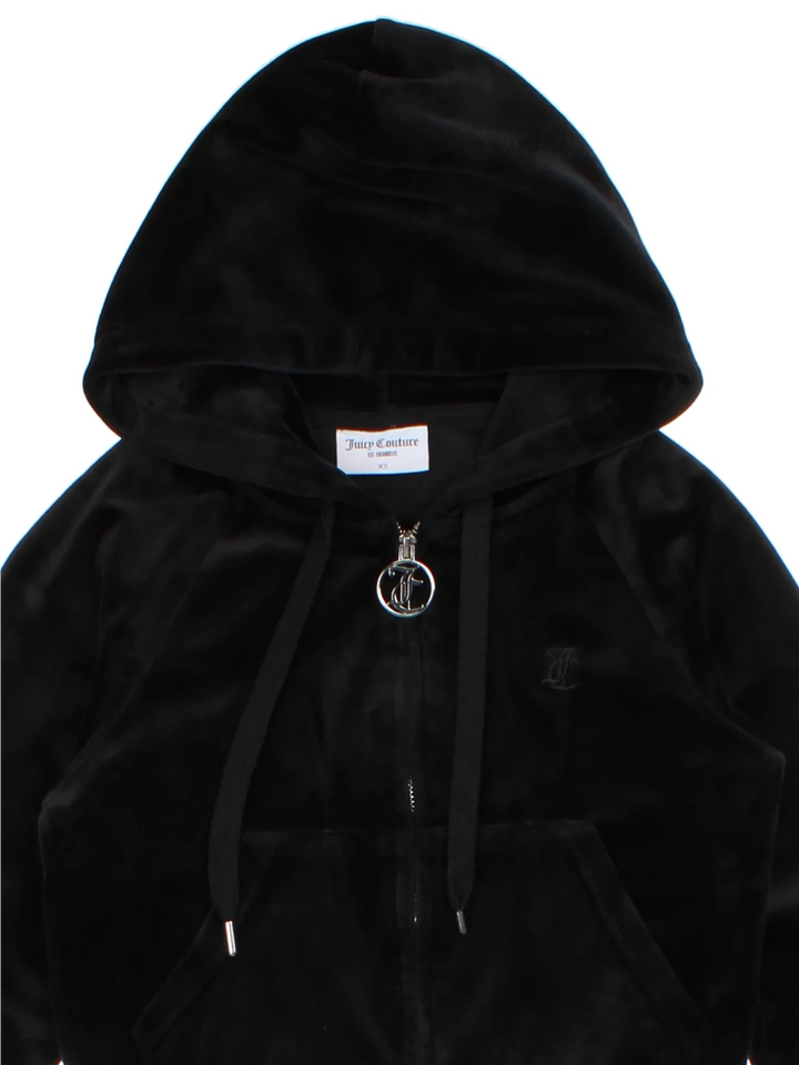 Juicy Couture Velour Hoodie Y2K (Size XS)