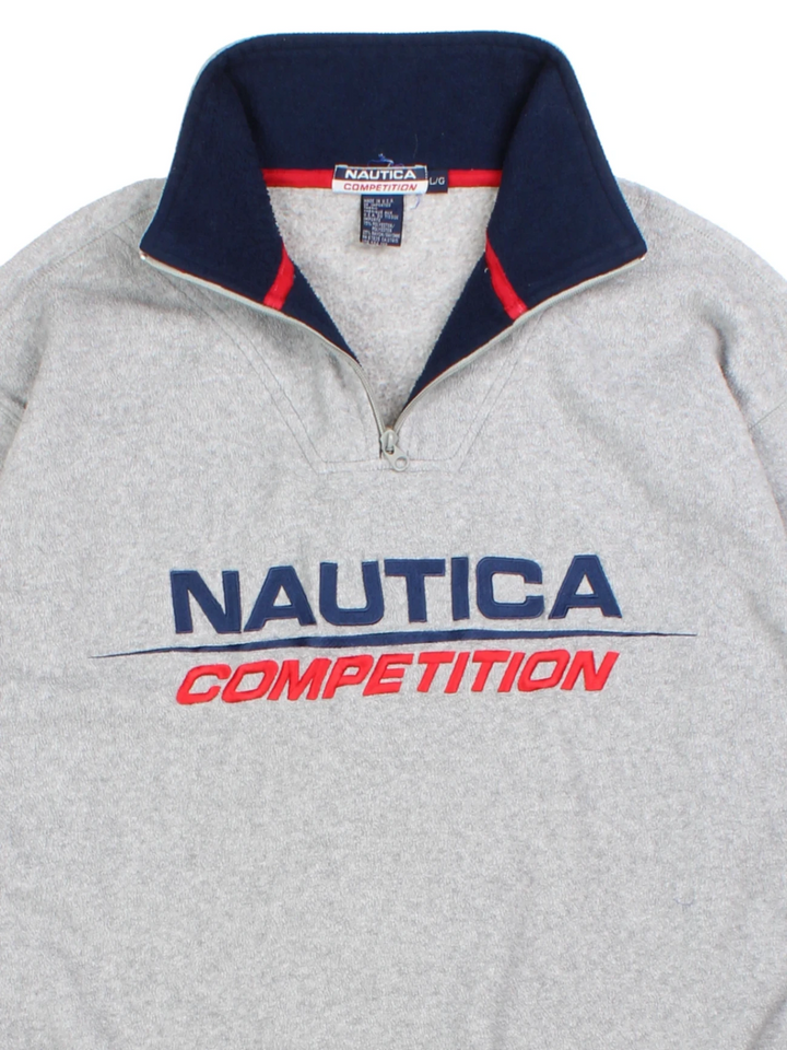 90's Nautica 1/4 Zip Fleece (Size L)