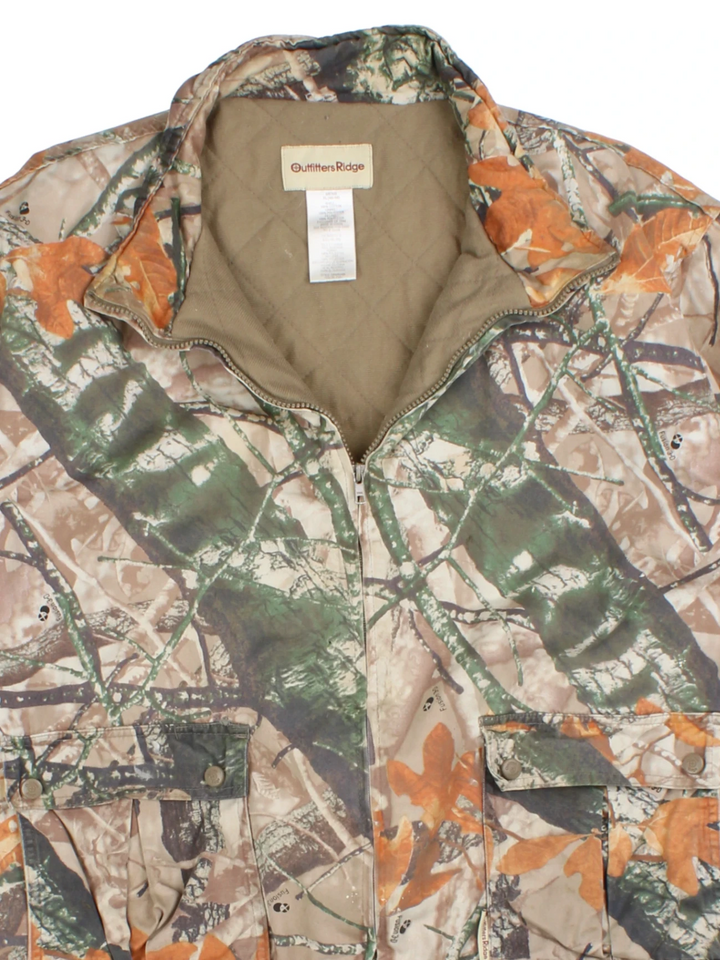 90s Outfitters Ridge Real Tree Camo Jacket (Size XL)